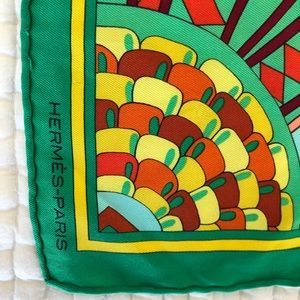Rare Hermes scarf bought in flagship Paris store
